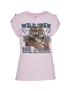 TSHIRT COM ESTAMPA E STRASS ROCKER