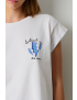 TSHIRT BRANCA PRINT OLHO GREGO 