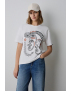 TSHIRT COM ESTAMPA GREGA BORDADA 