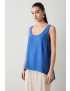 TOP CAVAS AZURE CUPRO