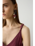 VESTIDO LONGO COM COSTAS ABERTAS CUPRO