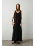 VESTIDO LONGO COM COSTAS ABERTAS CUPRO