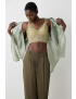 BUSTIER DE RENDA COM COPA