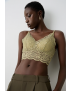 BUSTIER DE RENDA COM COPA