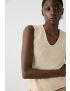 TOP DE MALHA VISCOSE SEM MANGAS