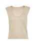 TOP DE MALHA VISCOSE SEM MANGAS