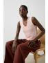 TOP DE MALHA VISCOSE SEM MANGAS