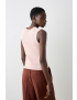 TOP DE MALHA VISCOSE SEM MANGAS