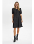 VESTIDO ROMÂNTICO BROCADO MANGA BALONADA DANIELLE