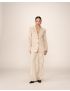 BLAZER REGULAR DE LAPELAS MANGAS LARGAS