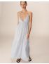 VESTIDO LONGO ALÇAS COM BABADOS