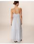 VESTIDO LONGO ALÇAS COM BABADOS