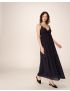 VESTIDO LONGO ALÇAS COM BABADOS