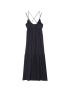 VESTIDO LONGO ALÇAS COM BABADOS