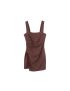VESTIDO CURTO ALINHADO DRAPEADO