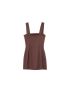 VESTIDO CURTO ALINHADO DRAPEADO