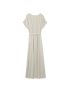 VESTIDO LONGO ALINHADO DECOTE CRUZADO