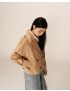TRENCH-COAT CURTO NATURAL TRESPASSE