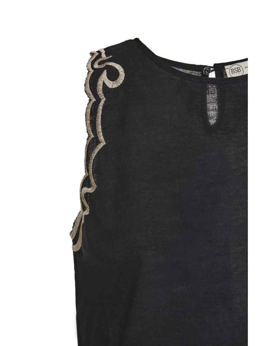 TOP CAVA REBORDOS BORDADOS